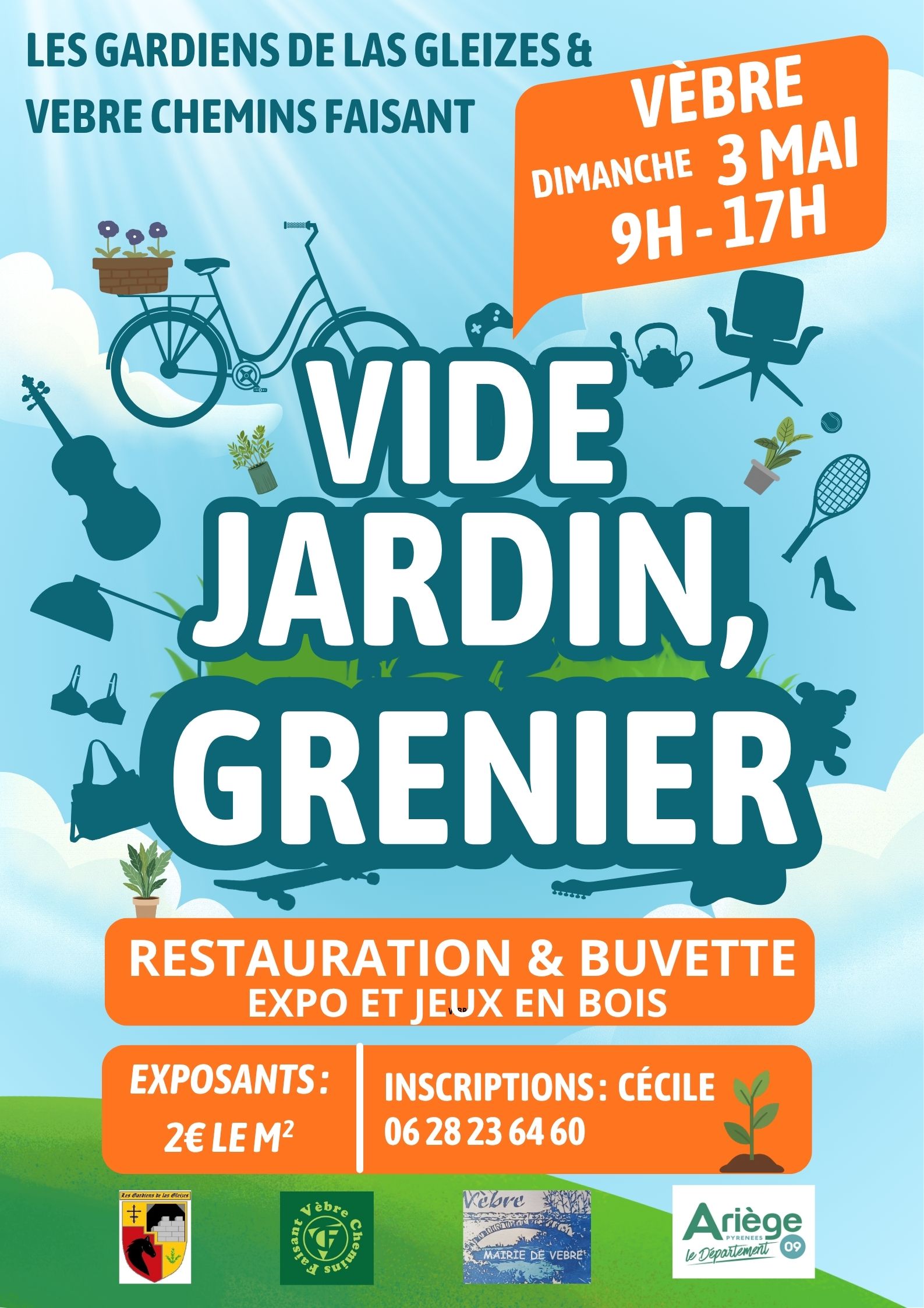 Vide jardin / grenier du dimanche 3 mai