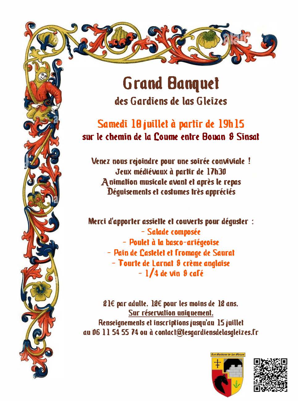 Grand Banquet des Gardiens de las Gleizes